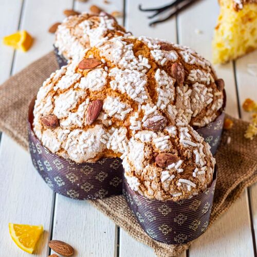 PAPER BAKING TIN - COLOMBA (EASTER DOVE) 750 G