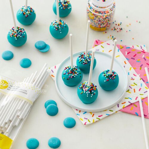 25 WILTON LOLLIPOP STICKS - 15 CM