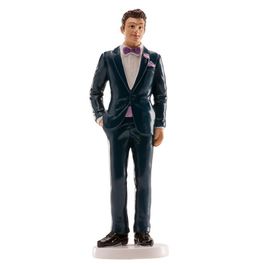 DEKORA CAKE FIGURE - MAN IN A BLUE SUIT